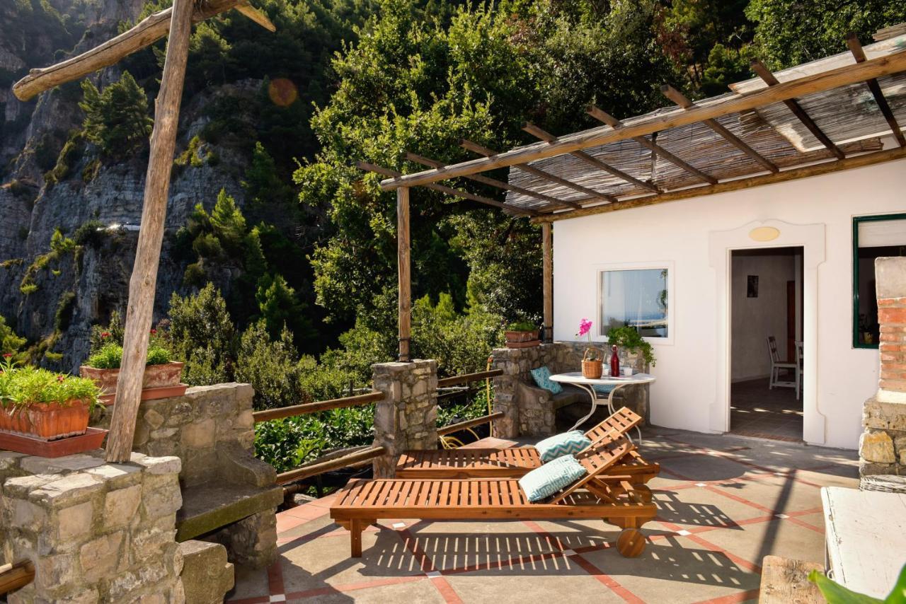 Villa Punta Del Sole Positano Bagian luar foto